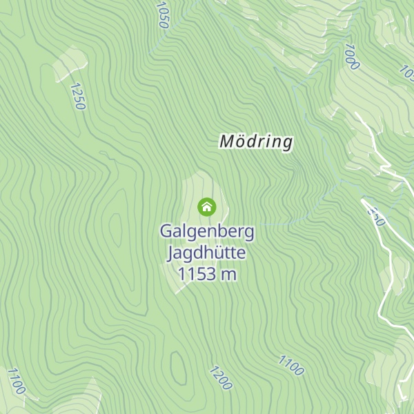 Map of Galgenberg Jagdhütte