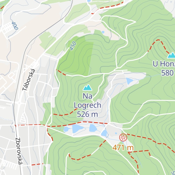 Map of Na Logrech