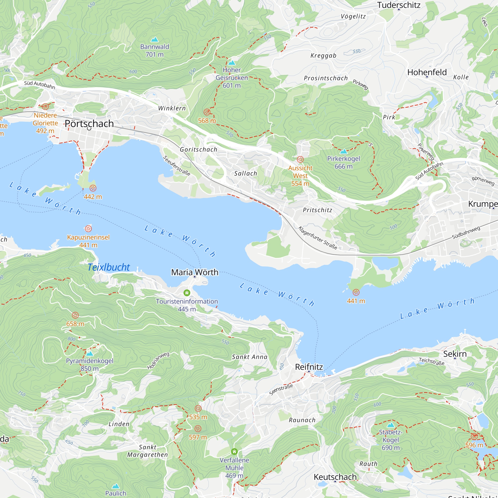 Majdič-Villa map