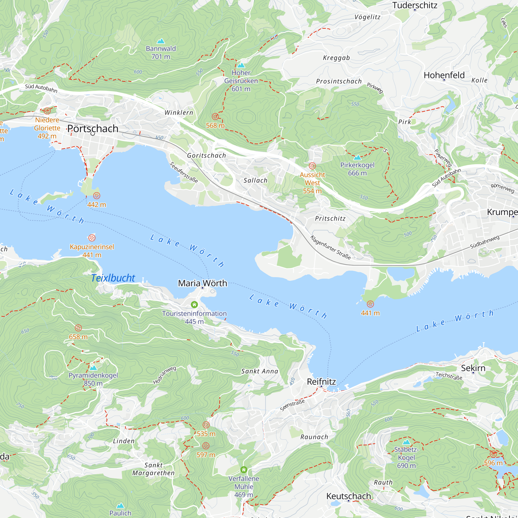 Majdič-Villa map