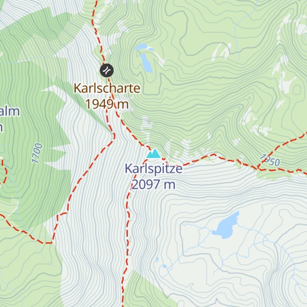 Map of Karlspitze