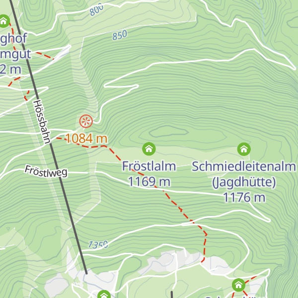Map of Fröstlalm