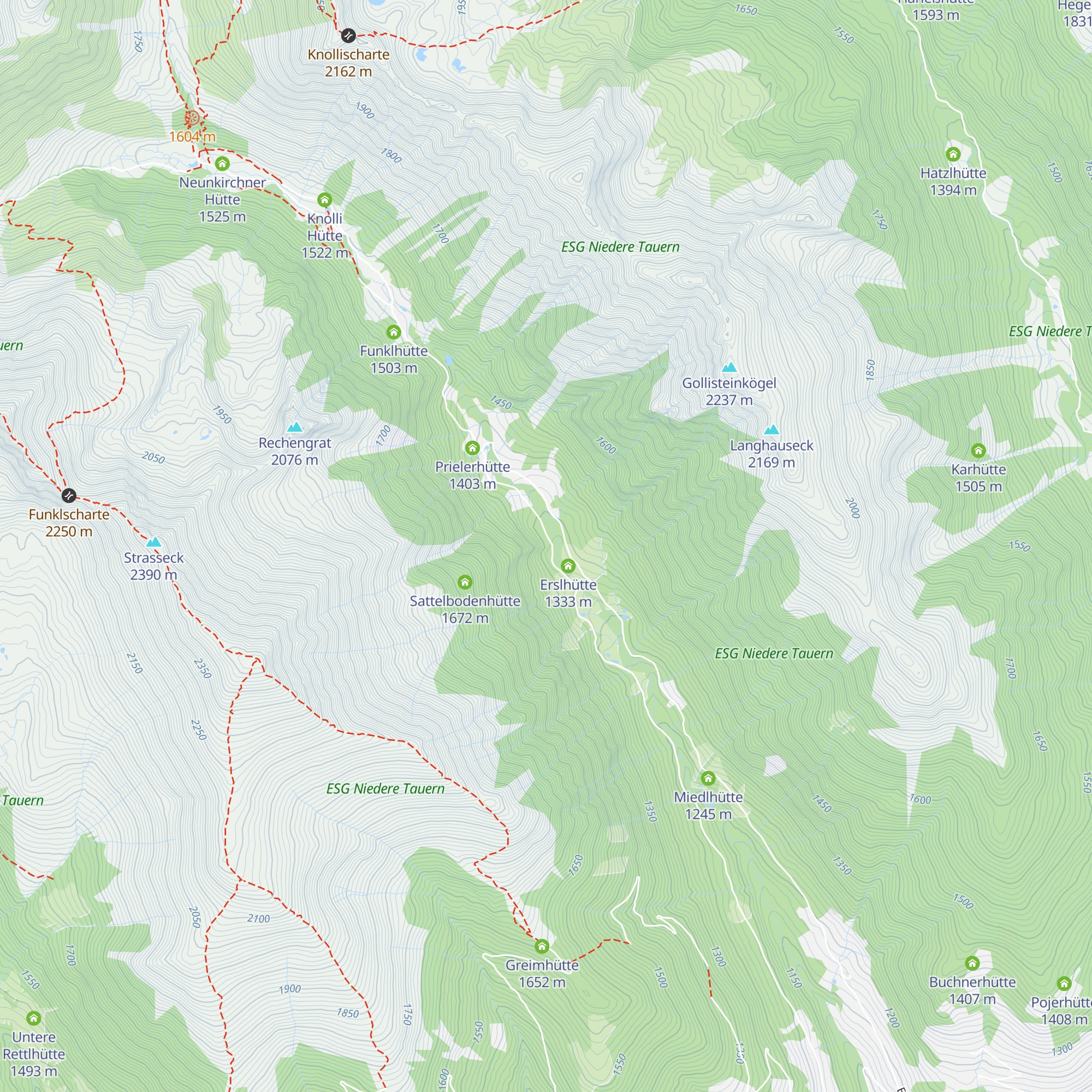 Goschenhütte map