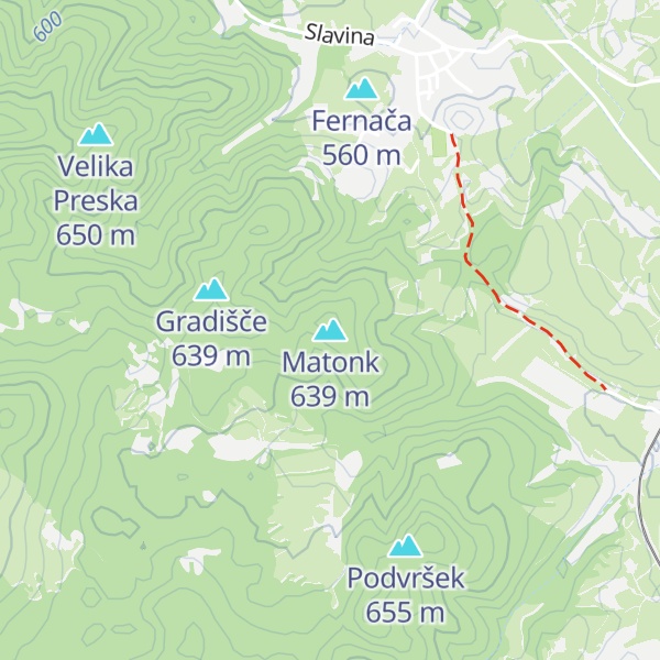 Map of Matonk