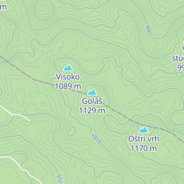 Map of Golaš