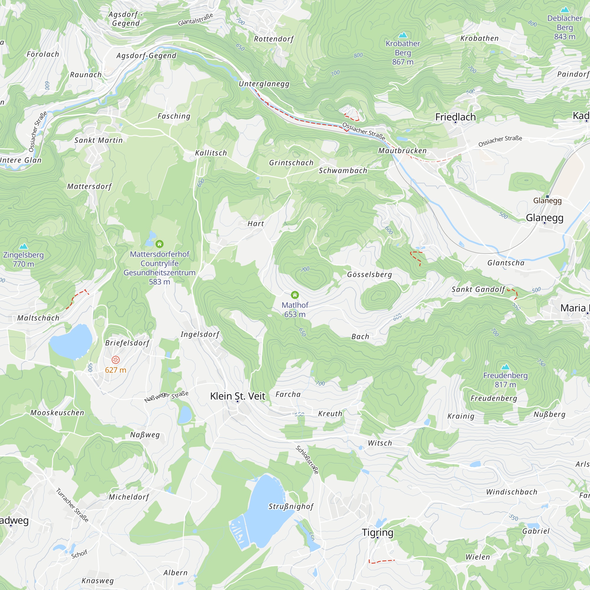 Matlhof map