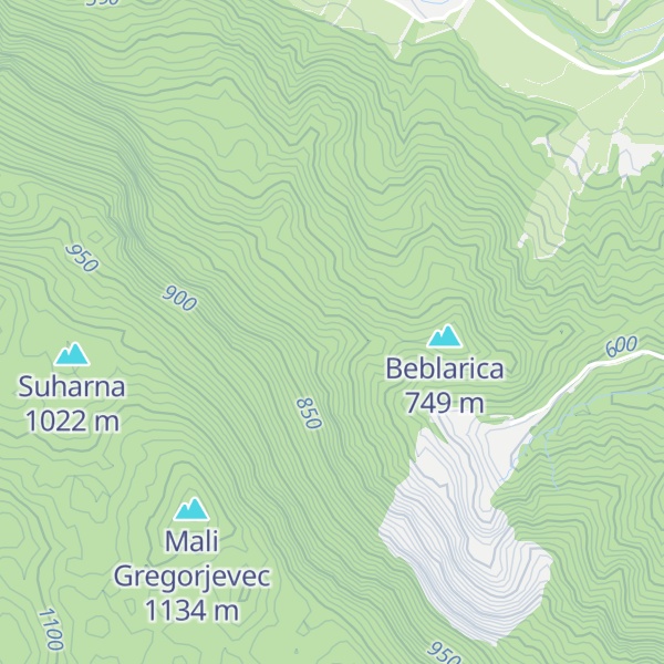 Map of Koča Rogovila