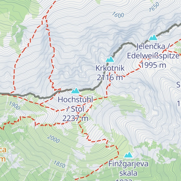 Map of Orličje