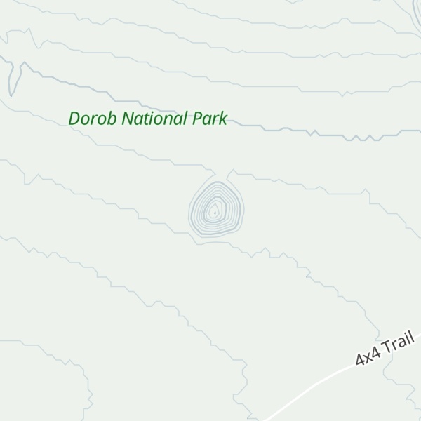 Map of Mt. Koppie Aleen
