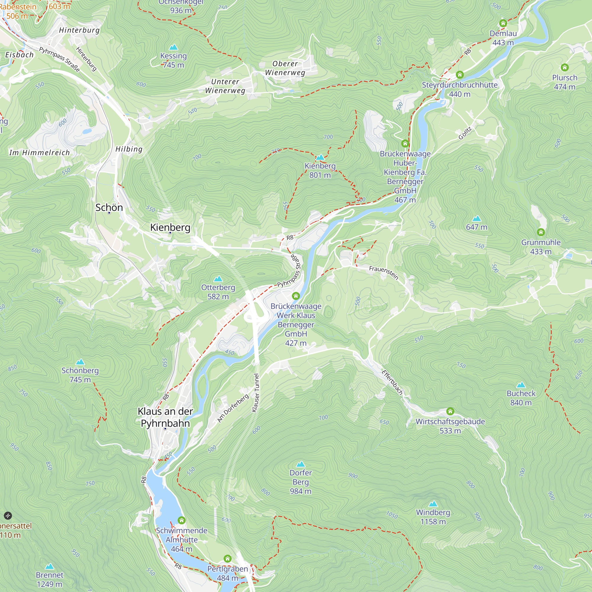 Brückenwaage Werk Klaus Bernegger GmbH map