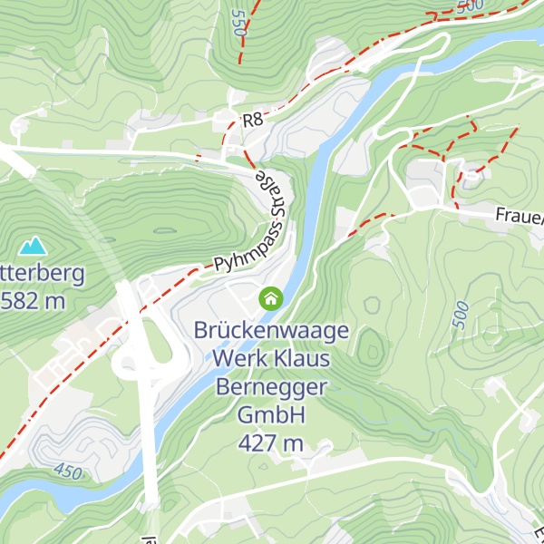 Map of Kieswerk Bernegger