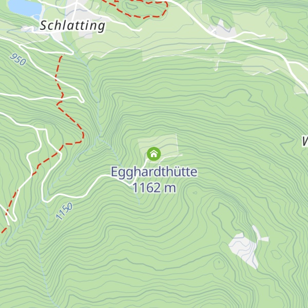 Map of Egghardthütte
