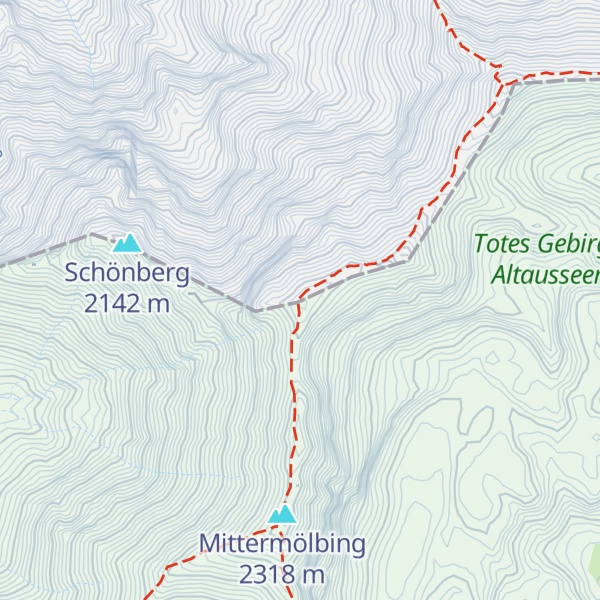 Map of Kreuzspitze