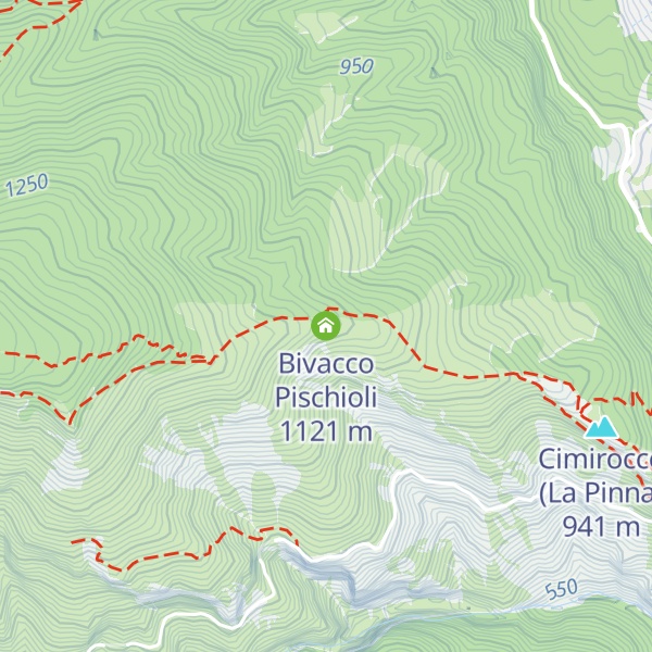 Map of Bivacco Pischioli