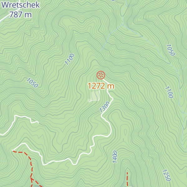 Map of Kosiakhütte (jagdhütte)