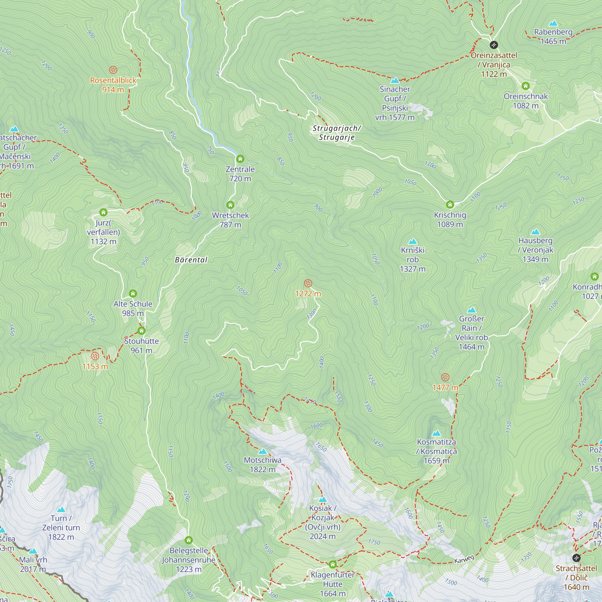 Kosiakhütte (jagdhütte) map