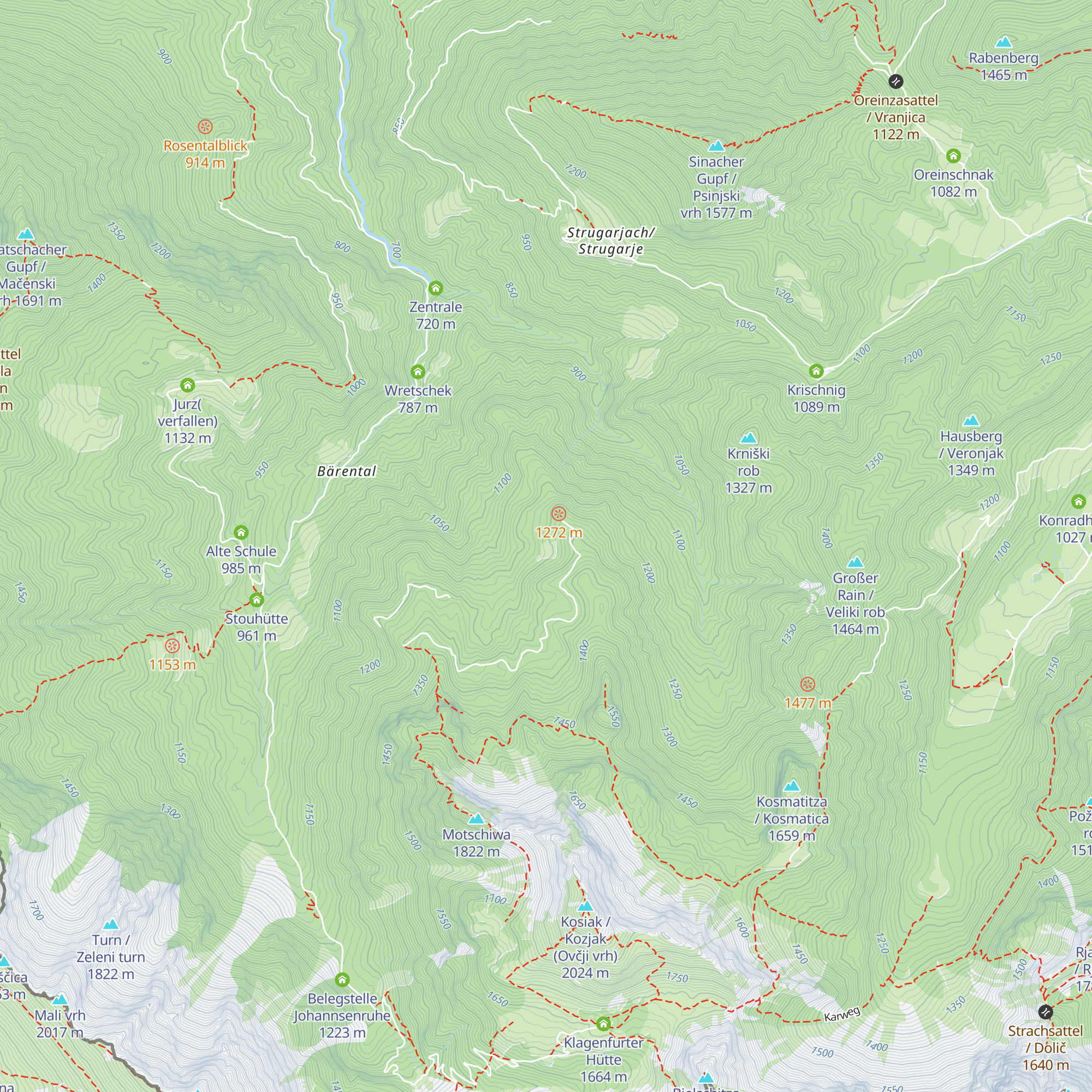 Kosiakhütte (jagdhütte) map