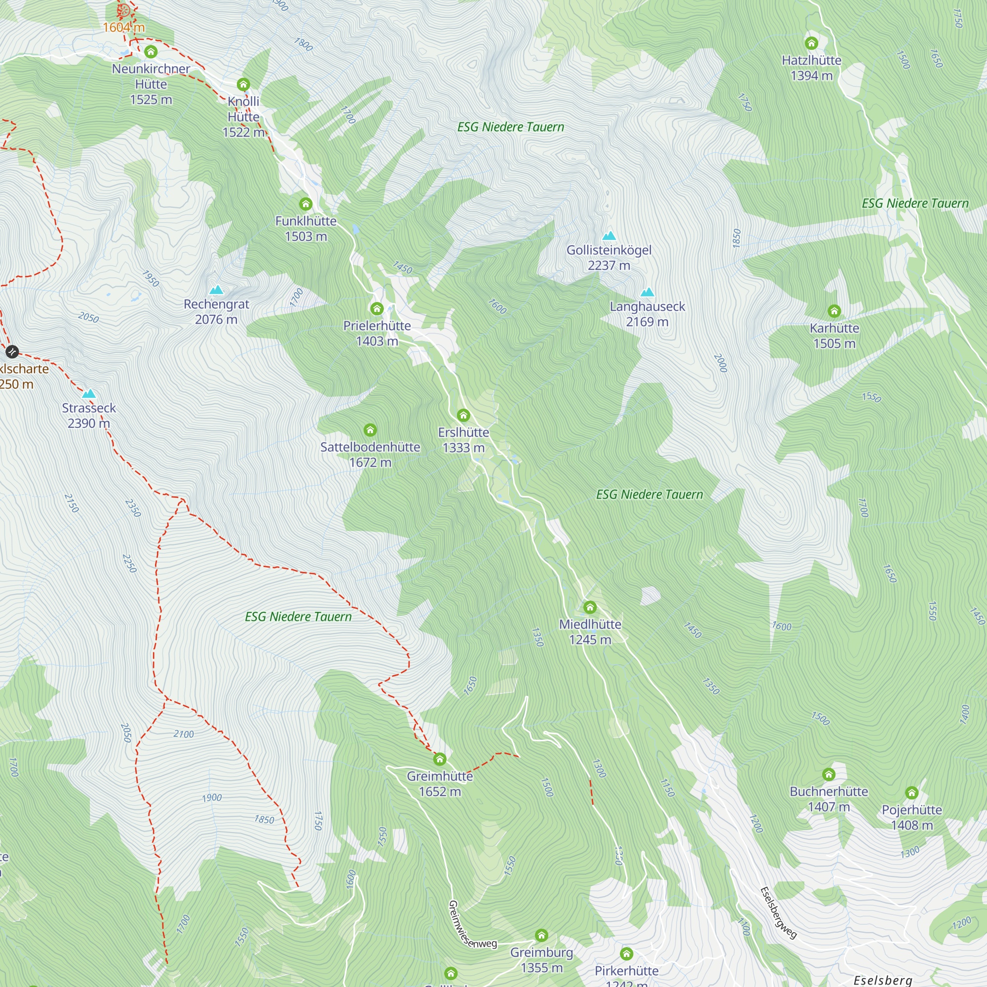 Zierkerhütte map