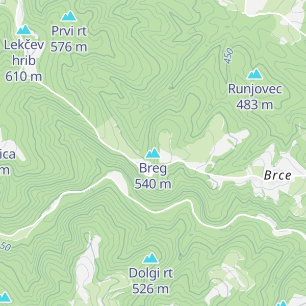 Map of Breg