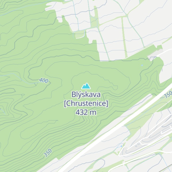 Map of Blýskava [Chrustenice]