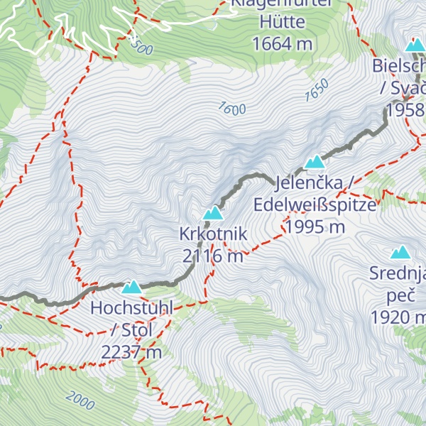Map of Krkotnik