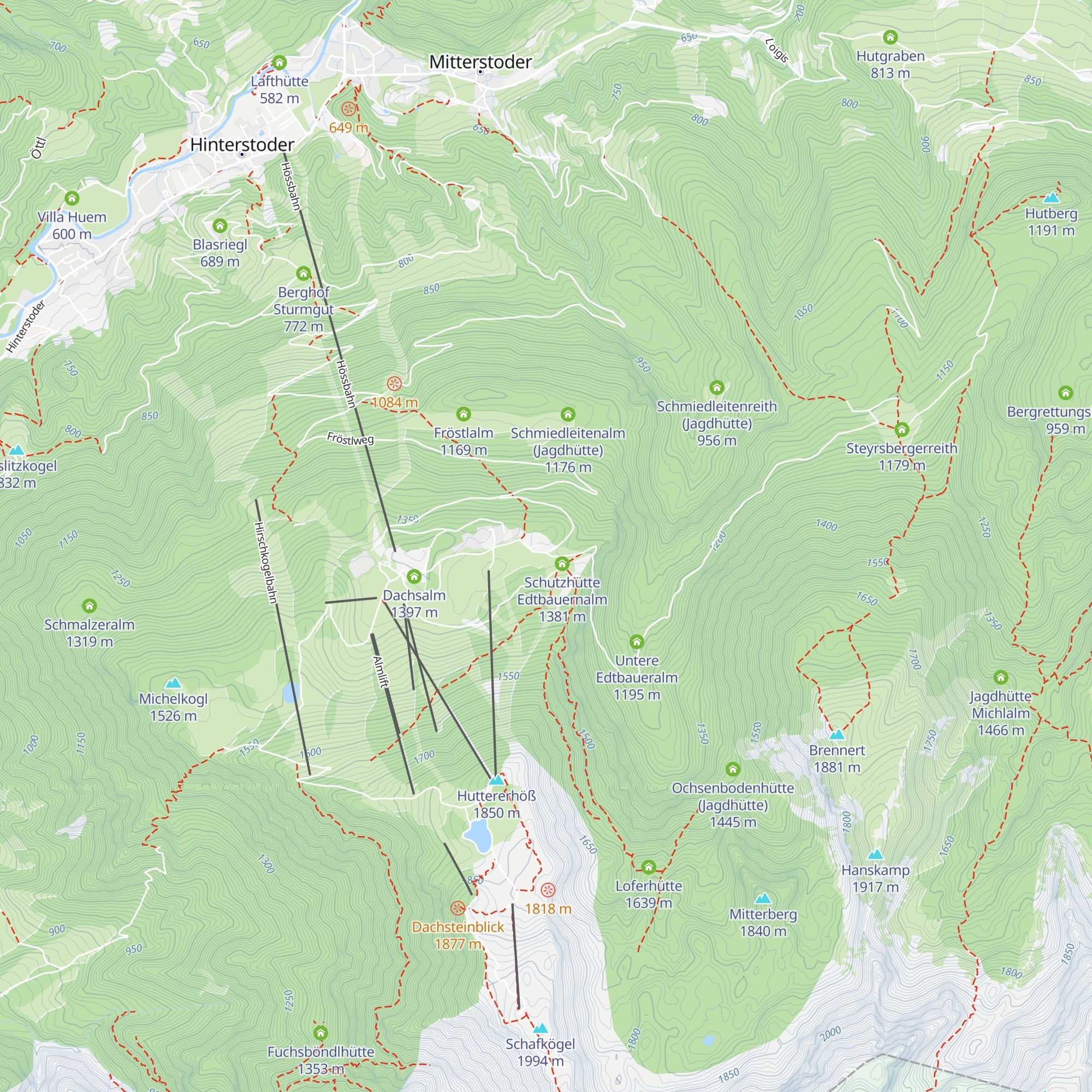 Landesjugendheim Edtbaueralm map