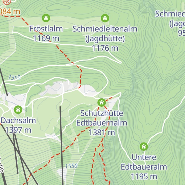 Map of Landesjugendheim Edtbaueralm