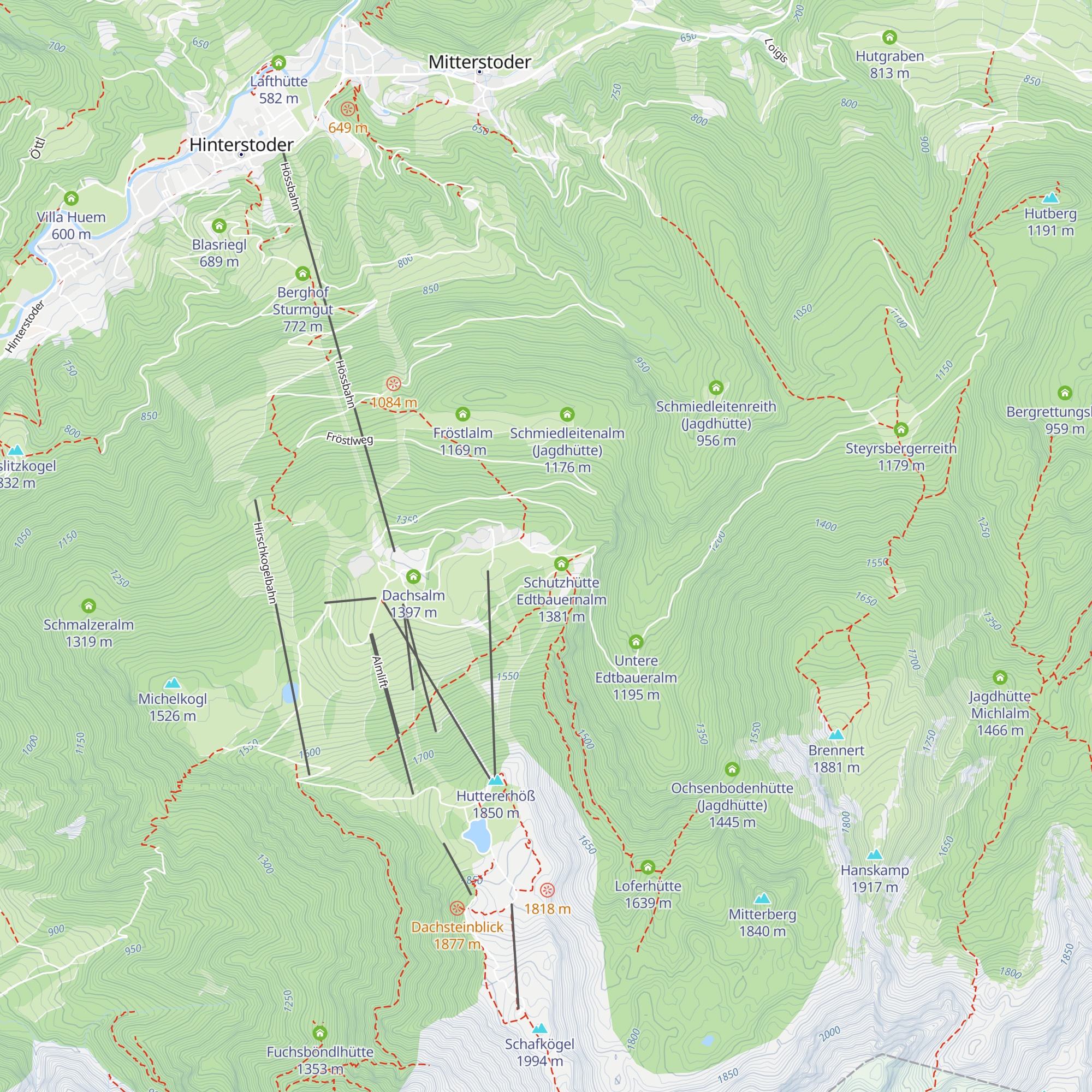 Landesjugendheim Edtbauernalm map