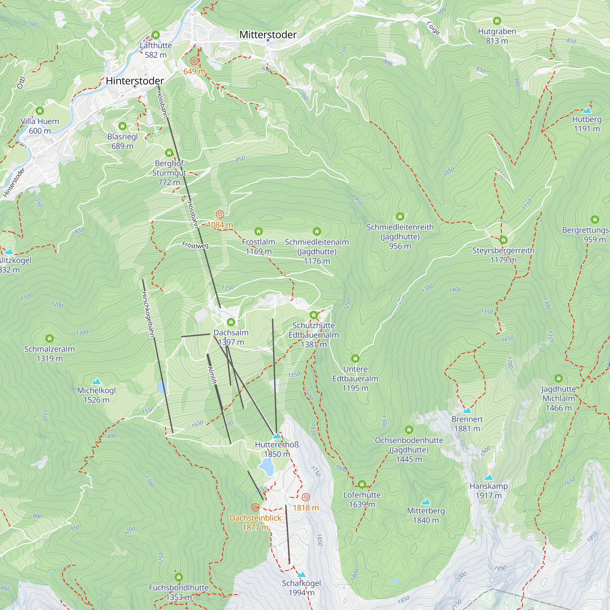 Landesjugendheim Edtbauernalm map