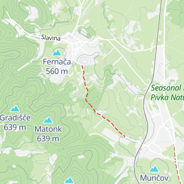 Map of Škrljivec