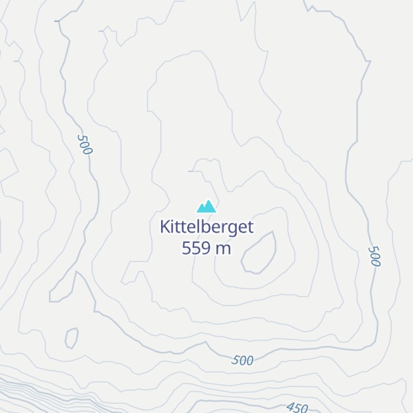Map of Kittelberget