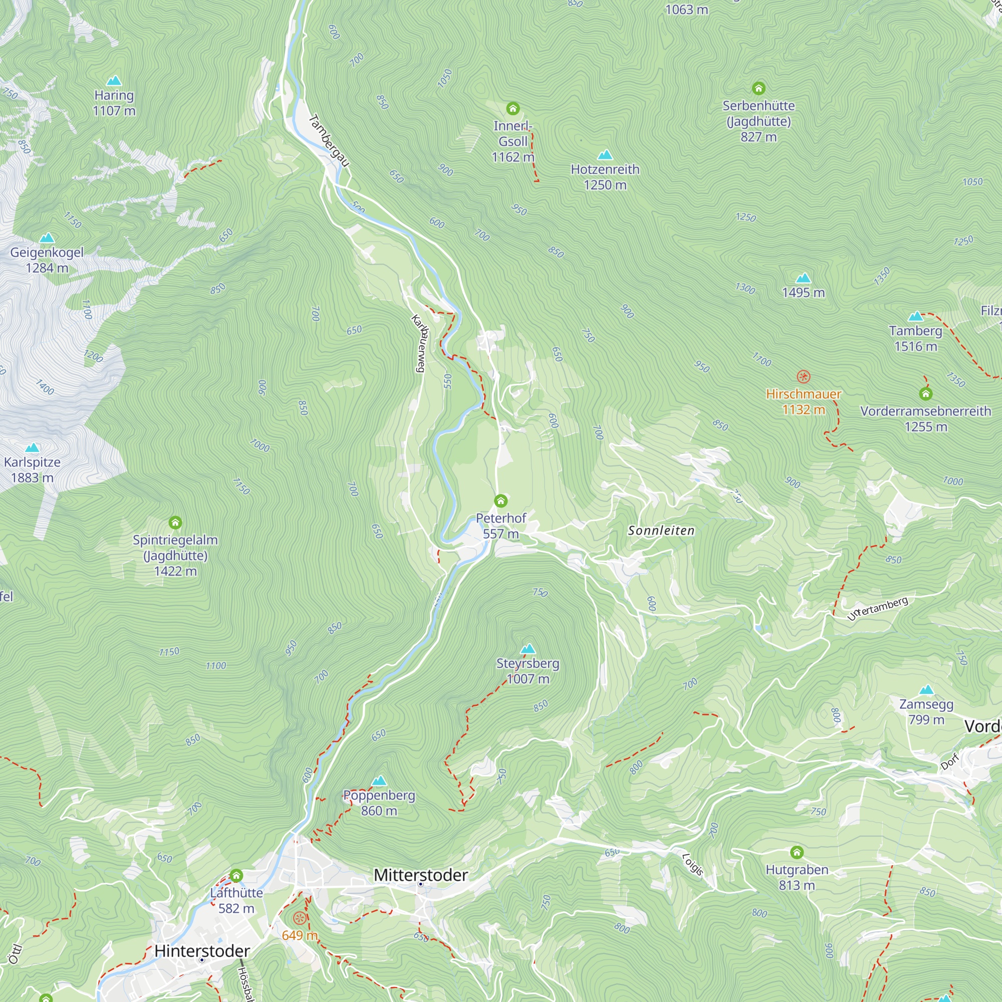 Peterhof map