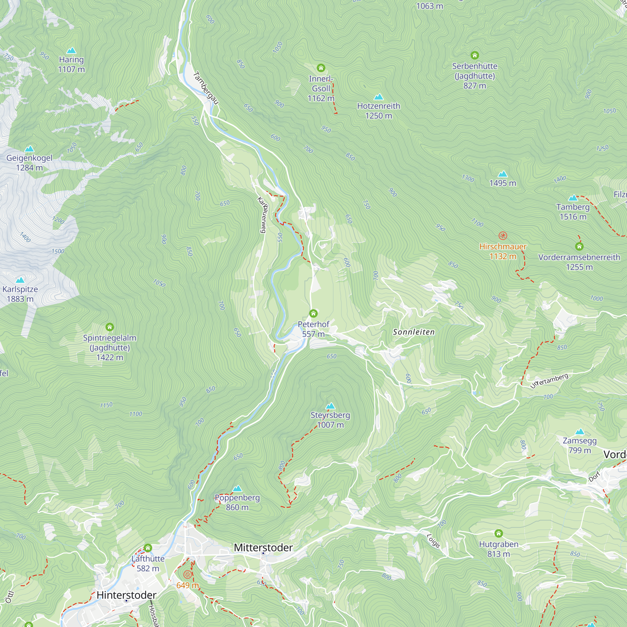 Peterhof map