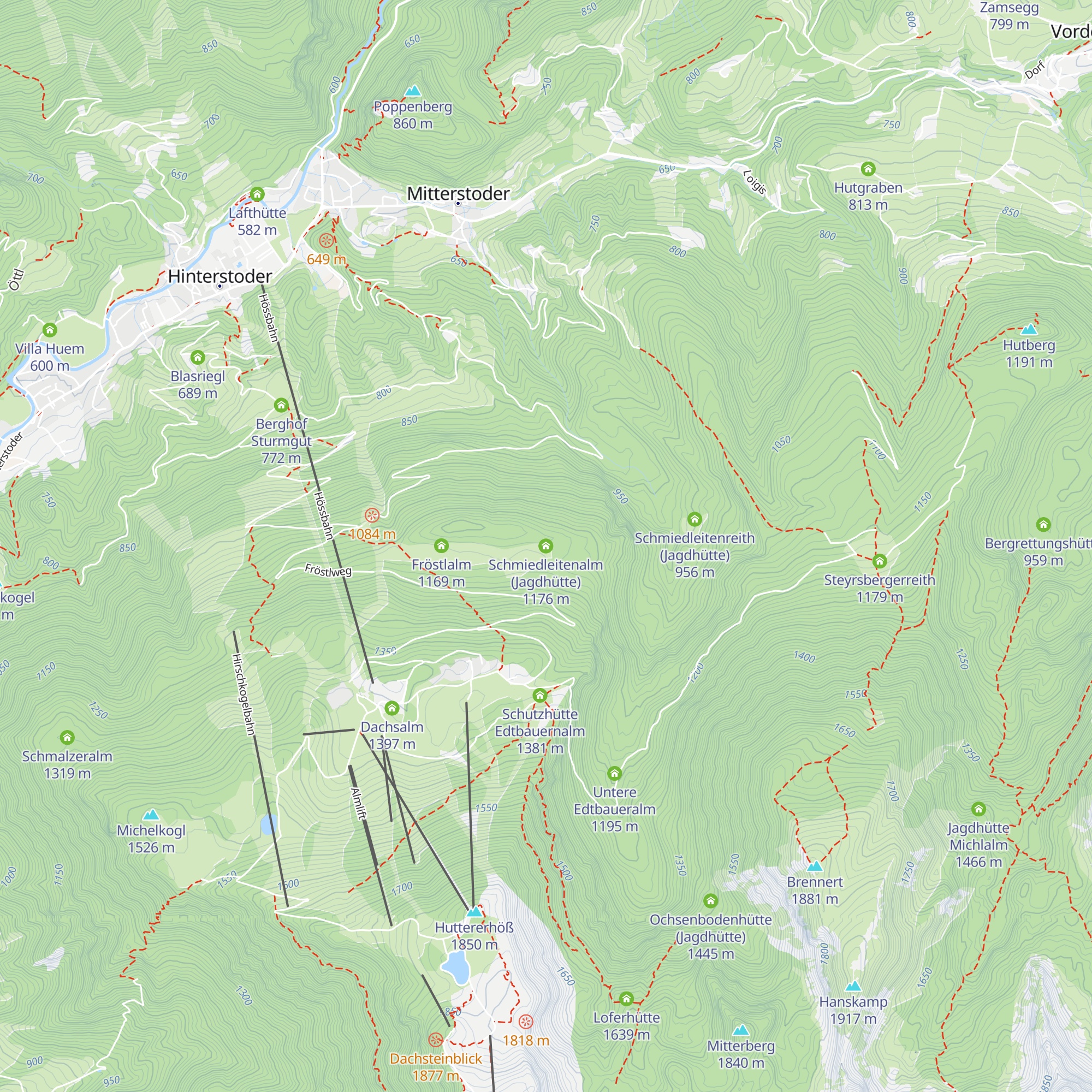 Schmiedleitenalm (Jagdhütte) map
