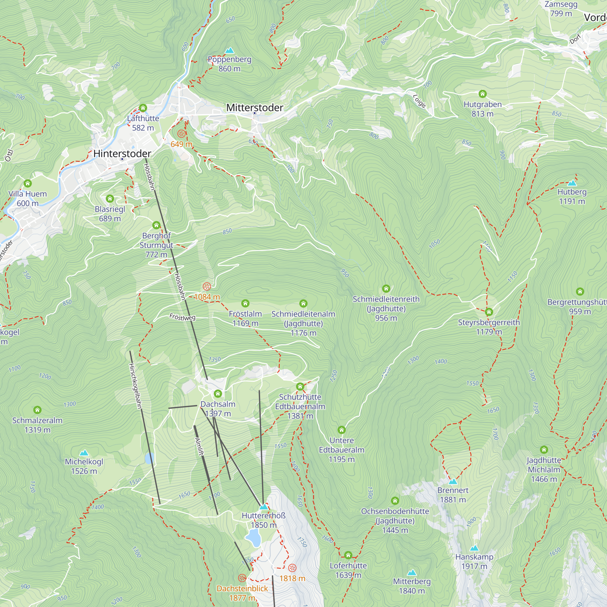 Schmiedleitenalm (Jagdhütte) map