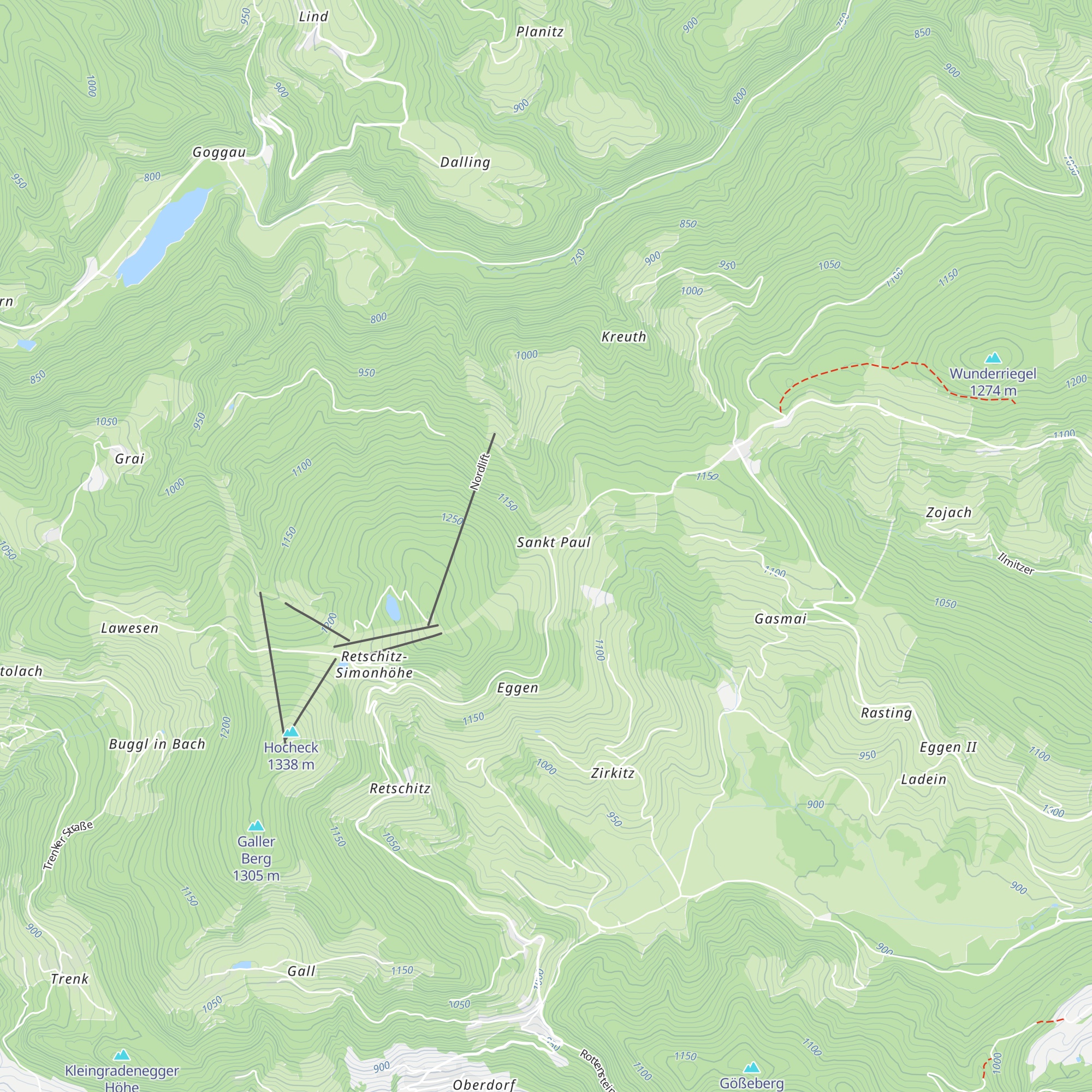 Gasthaus Winter map