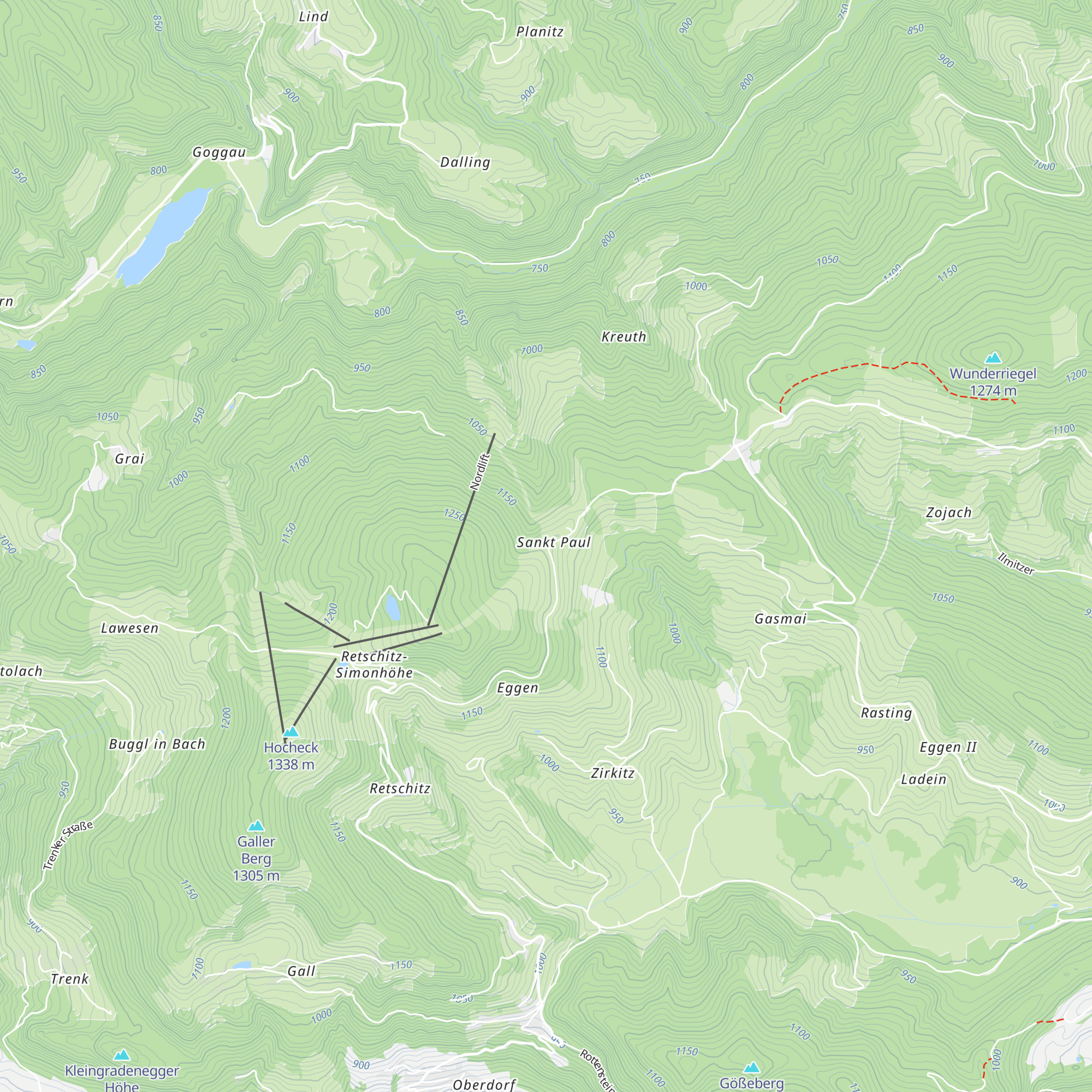 Gasthaus Winter map