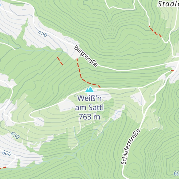 Map of Weiß'n am Sattl