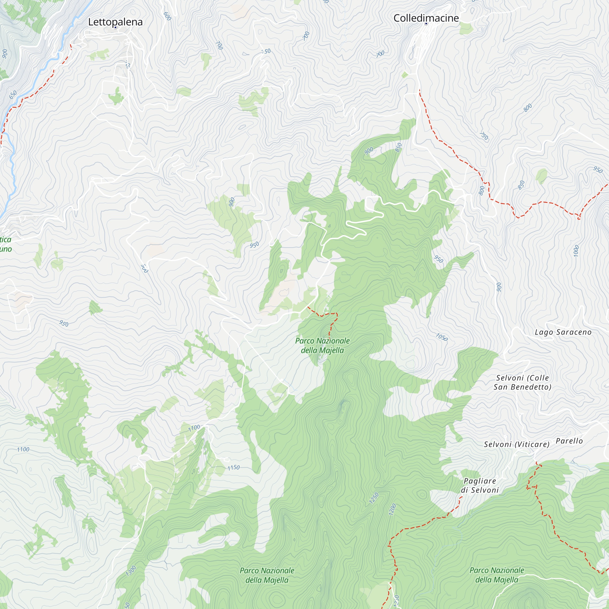 Rifugio Fonte della Noce map
