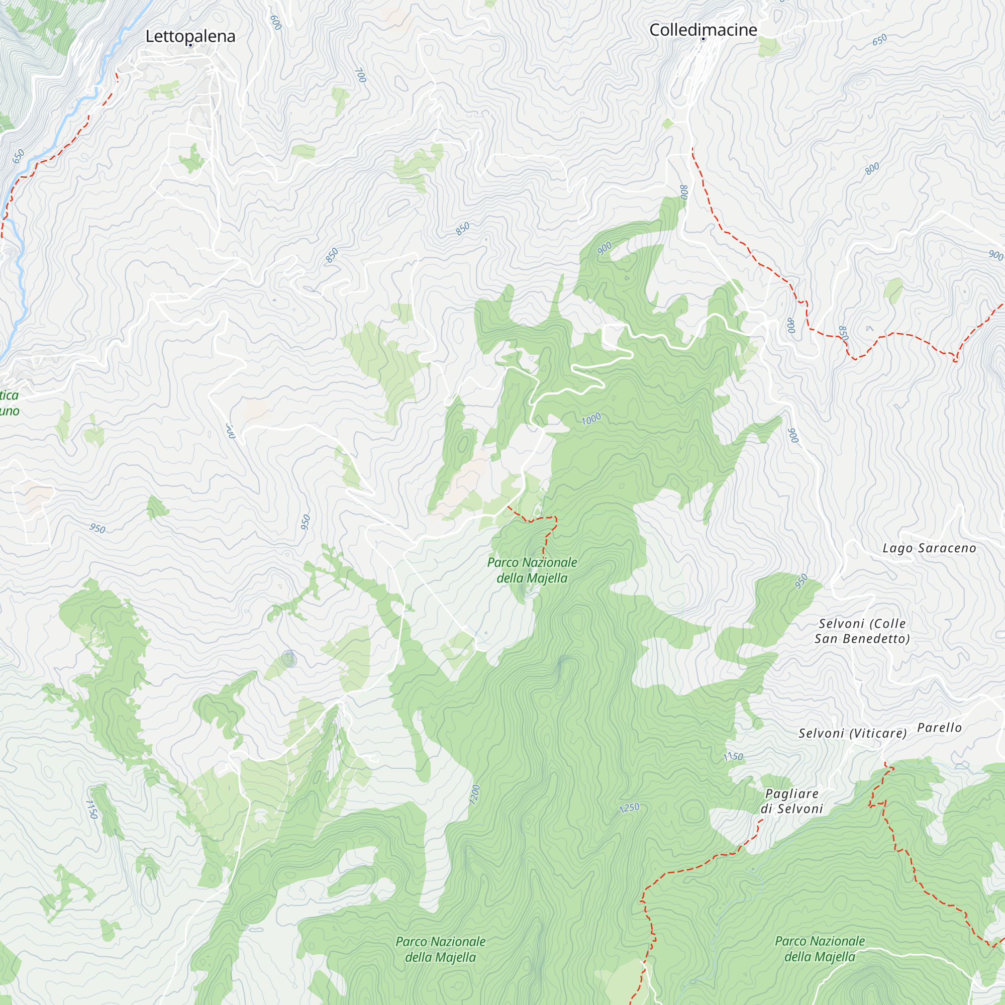 Rifugio Fonte della Noce map