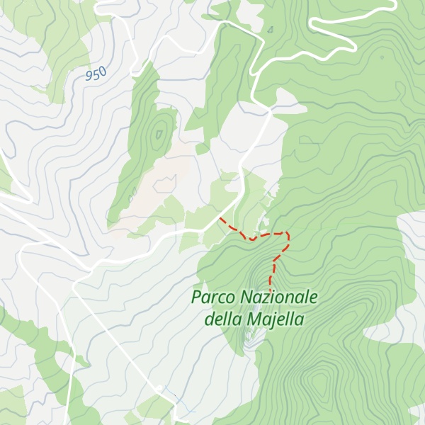 Map of Rifugio Fonte della Noce