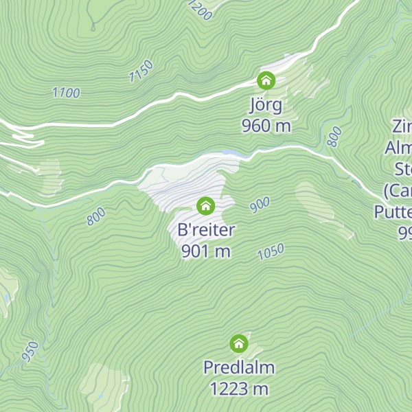 Map of B'reiter