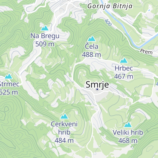 Map of Bregi