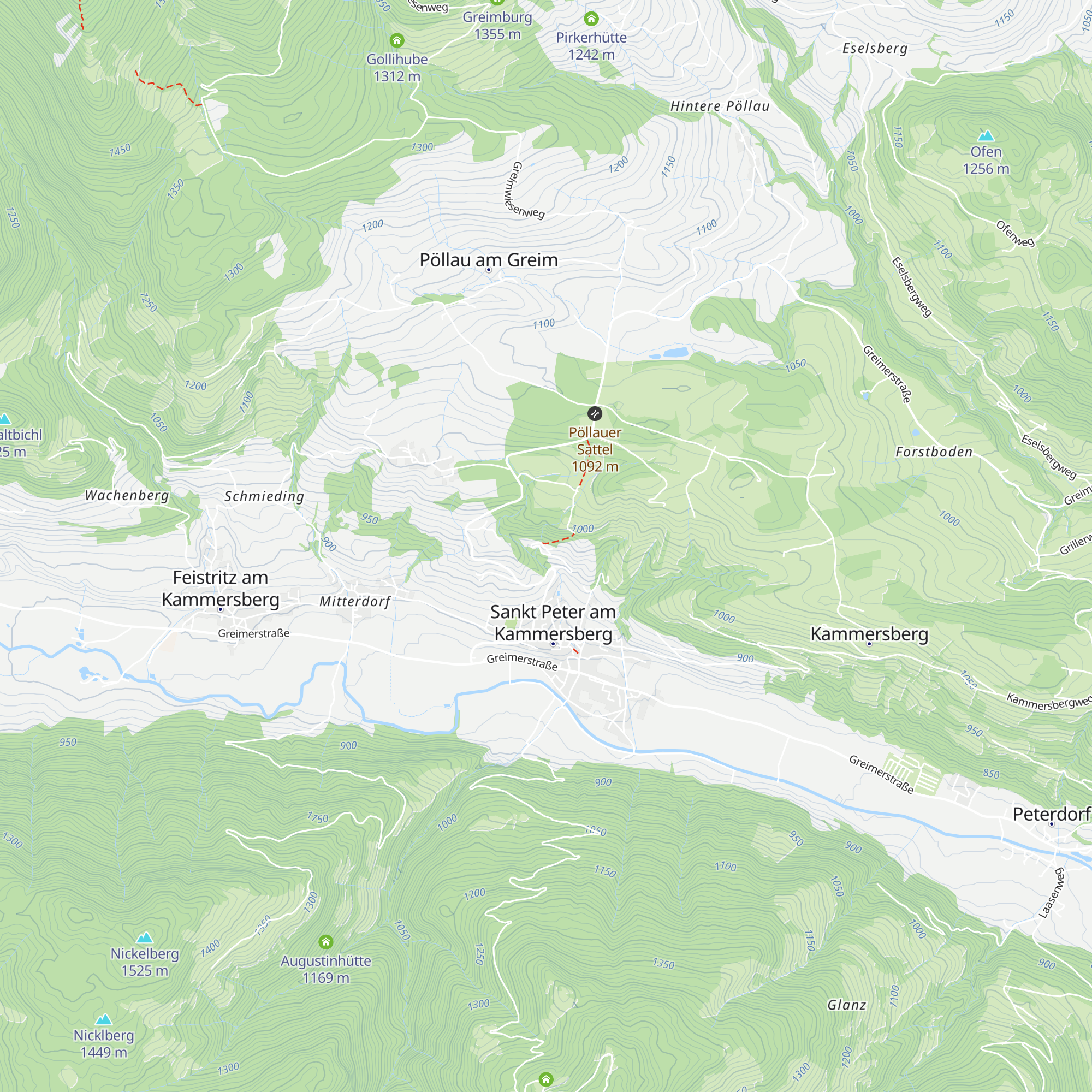 Gasthof Trattner map