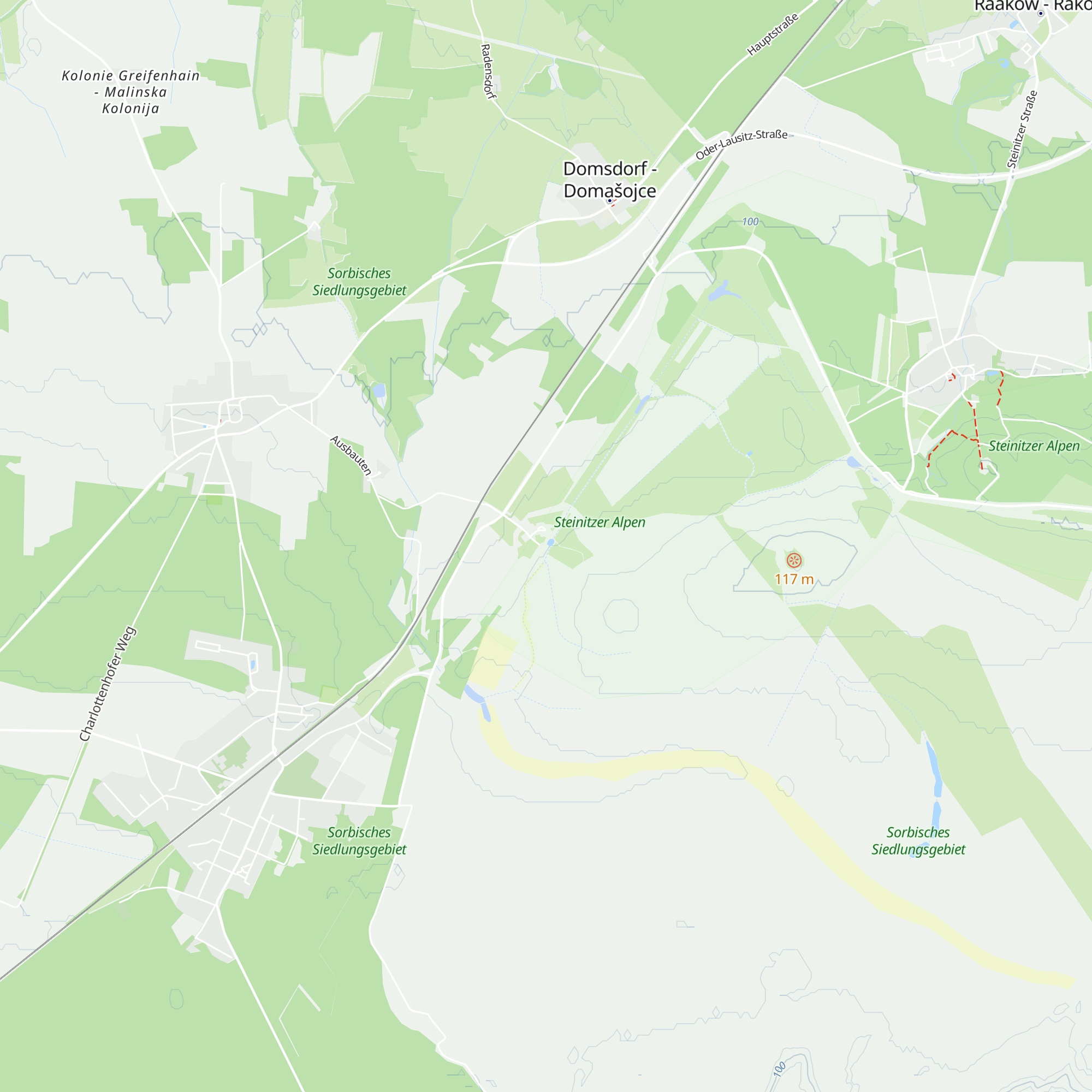 Schutzhütte Geisendorf map