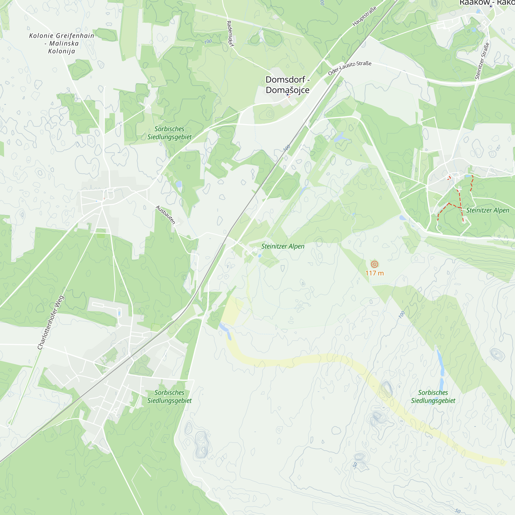 Schutzhütte Geisendorf map