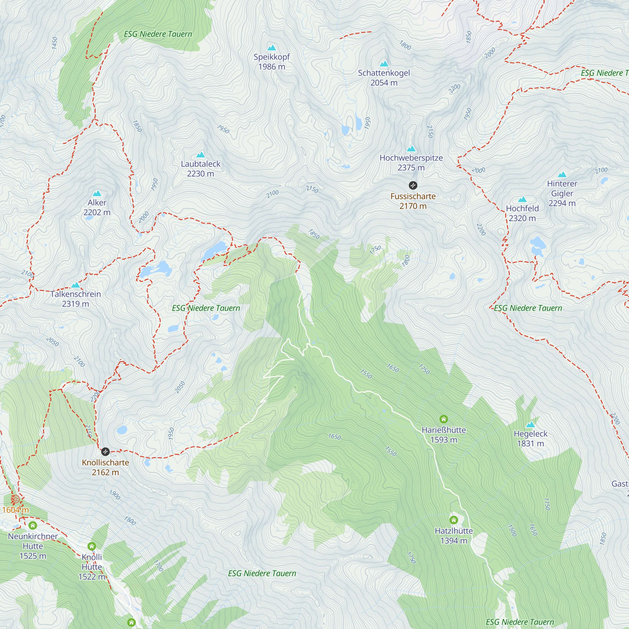 Bödenhütte map