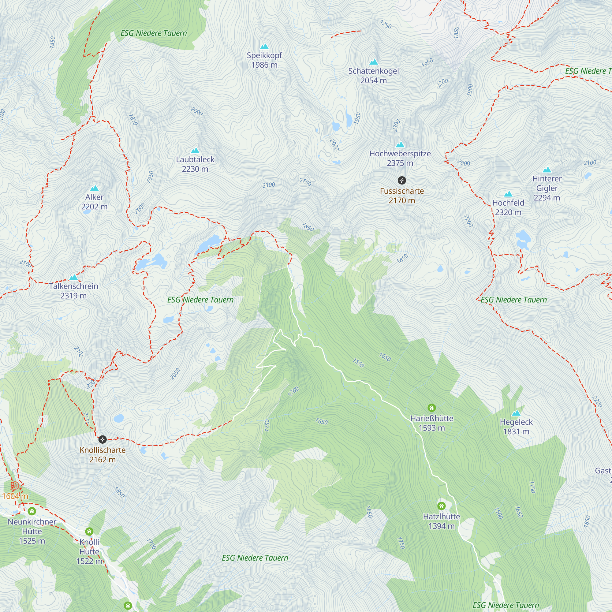 Bödenhütte map