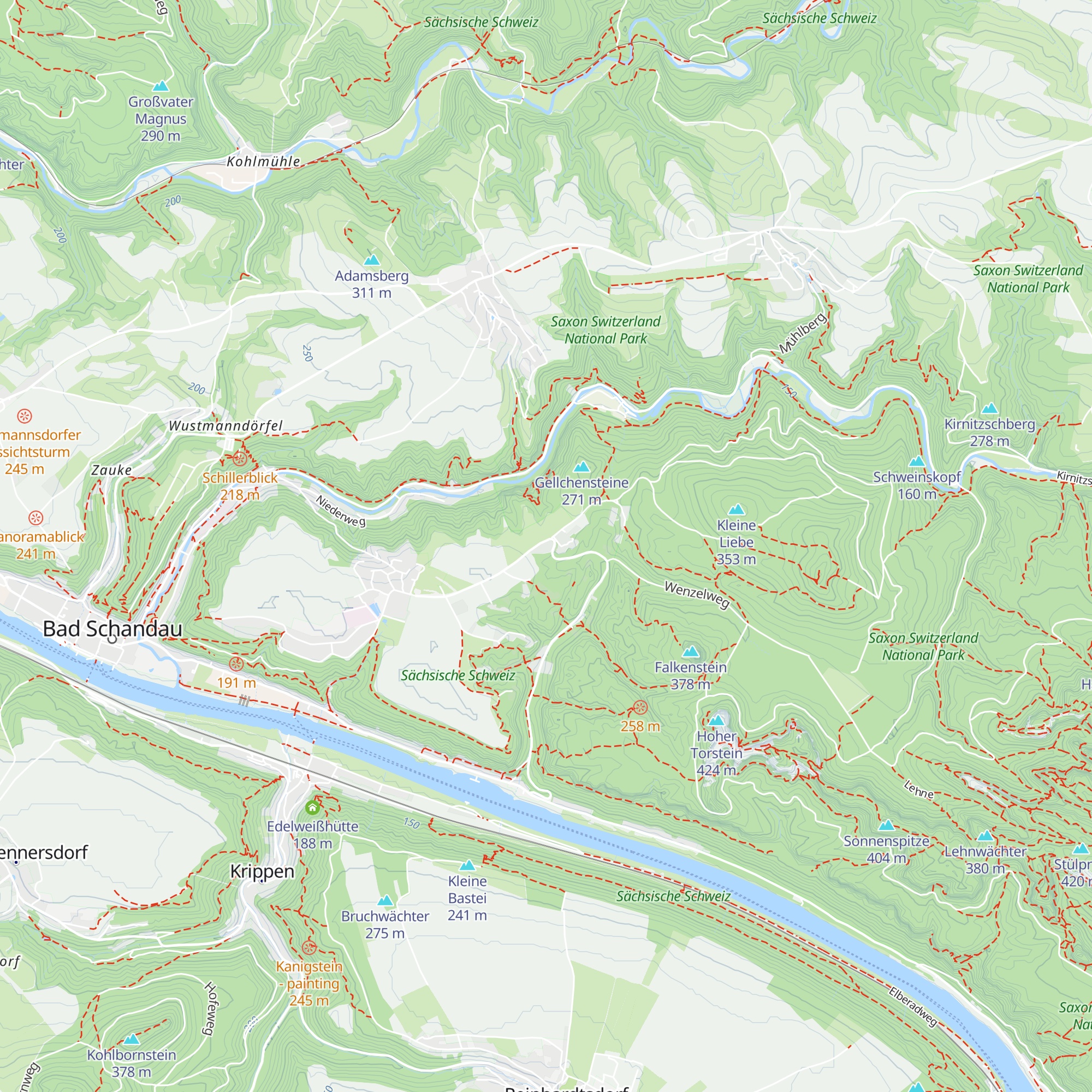 Freitaler Hütte map