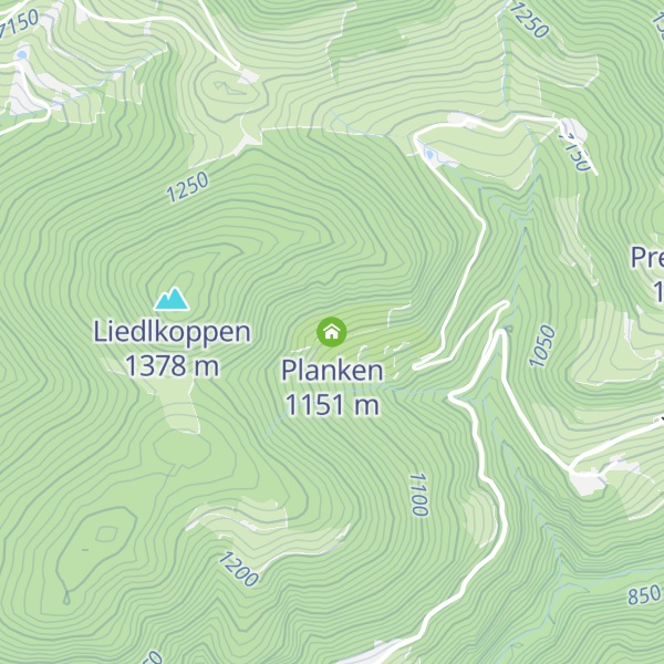 Map of Planken